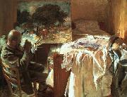 John Singer Sargent An Artist in his Studio Spain oil painting artist